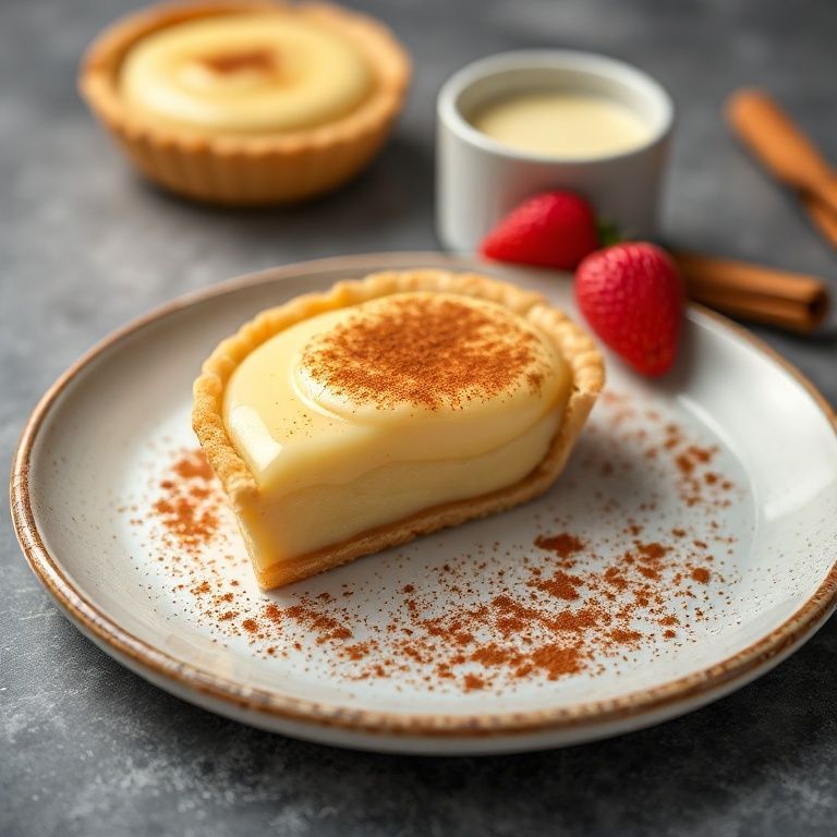 Classic Melktert tartlets