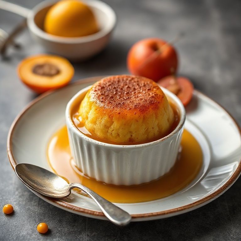 Warm Cape Malva Pudding